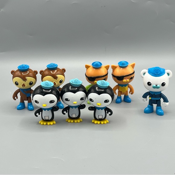 Other - 2010 Mattel Octonauts Action Figure 8 Piece Toy Bundle